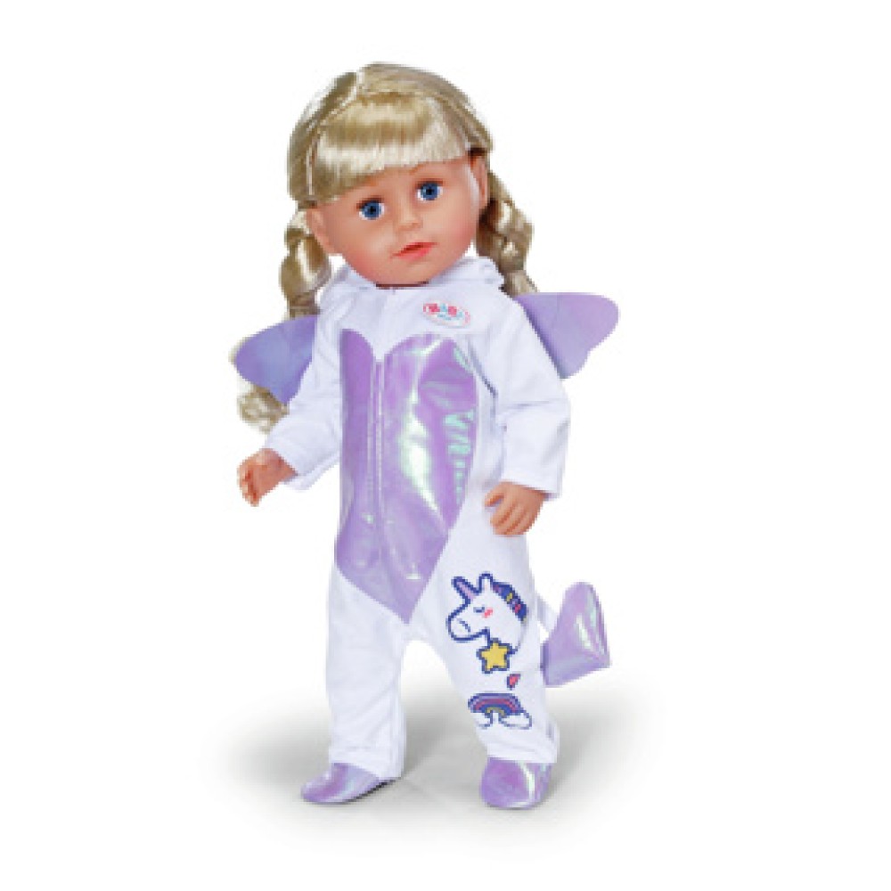 Baby born unicorn onesie 43 cm - Afbeelding 4