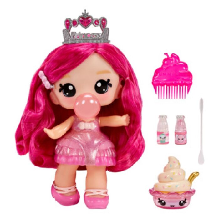 Yummiland Large Doll + Lipgloss Pet Bianca Bubblegum - Afbeelding 2