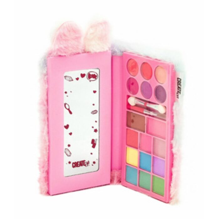 CREATE IT! Make Up set fluffy met magneetsluiting - Afbeelding 2
