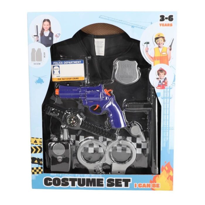Politie verkleedset met accessoires