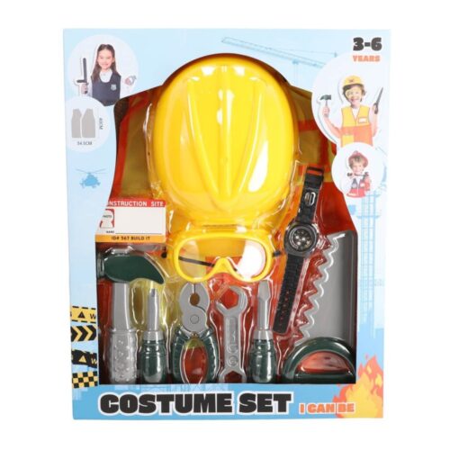 Bouw verkleedset met accessoires