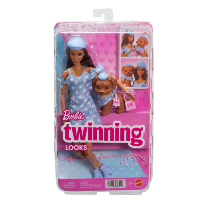 Barbie twinning looks doll en accessoires