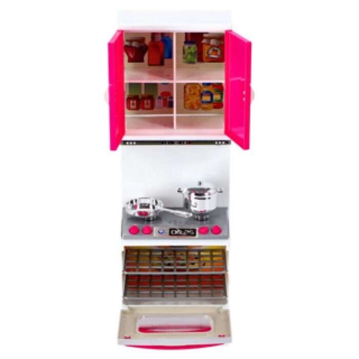 Fleur Keuken Speelset Gasfornuis Met Oven En  Keukenkastje - Afbeelding 2
