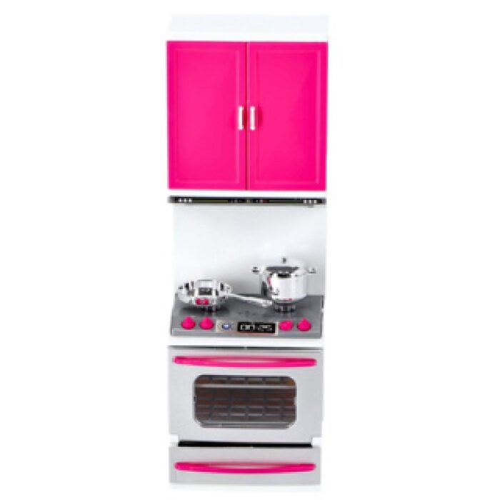 Fleur Keuken Speelset Gasfornuis Met Oven En  Keukenkastje - Afbeelding 4