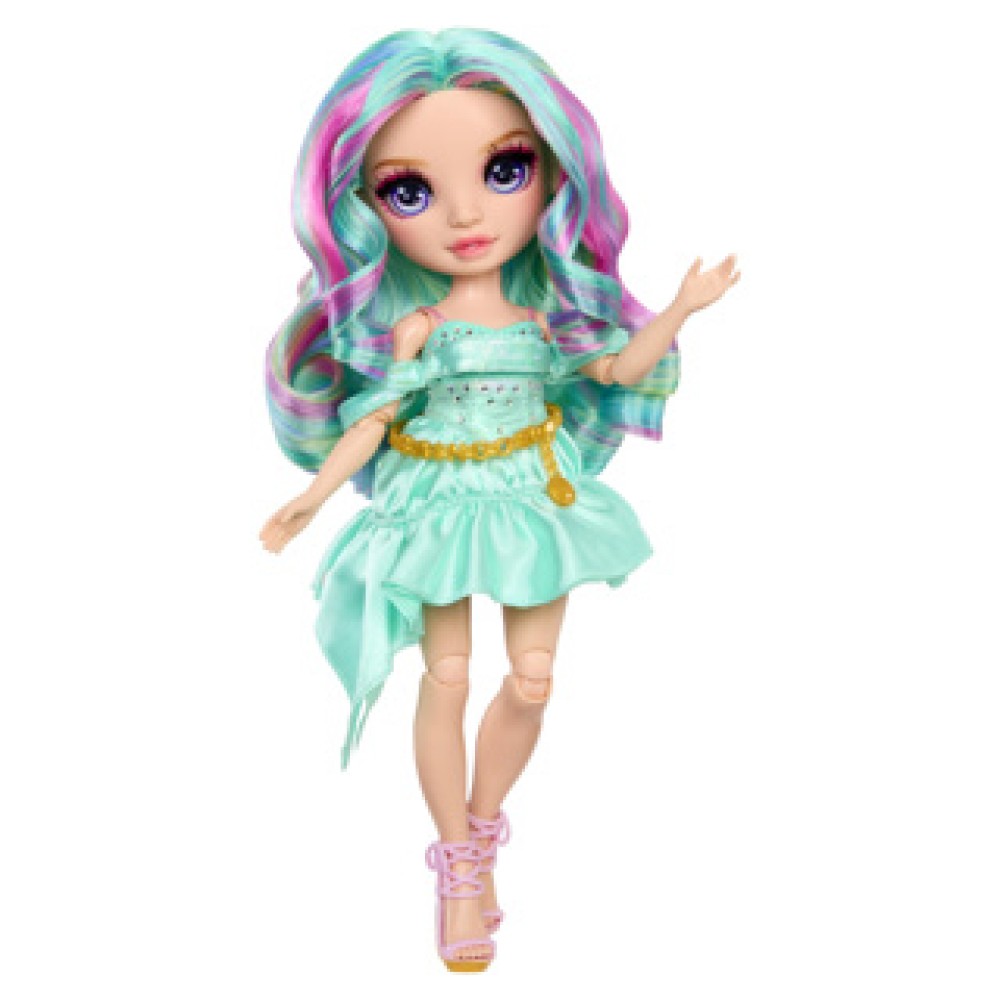 Rainbow High Be Dazzling Fashion Dolls Celine Turquoise (Teal) - Afbeelding 2