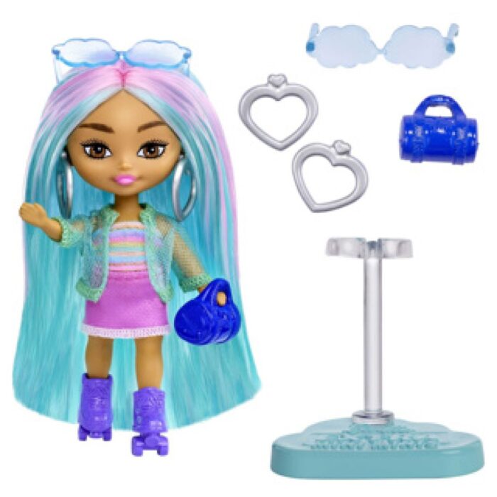 Barbie extra mini's pop met accessoires assorti - Afbeelding 4