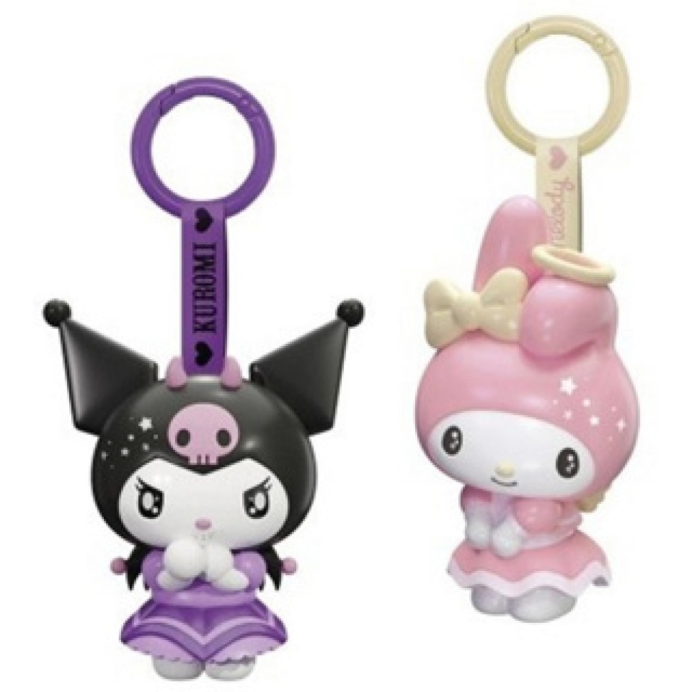 My melody & kuromi angel/ devil hanger in blindbox - Afbeelding 2