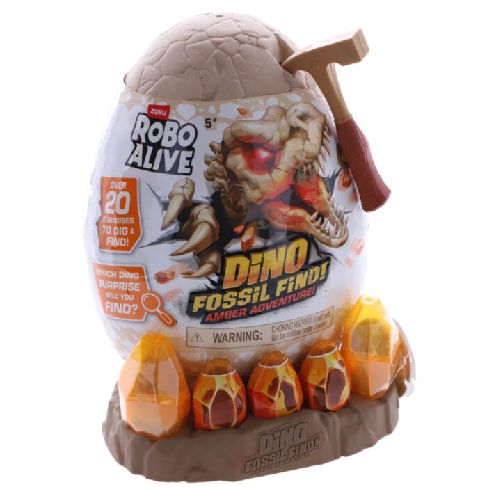 Robo Alive Fossil Find Amber adventures