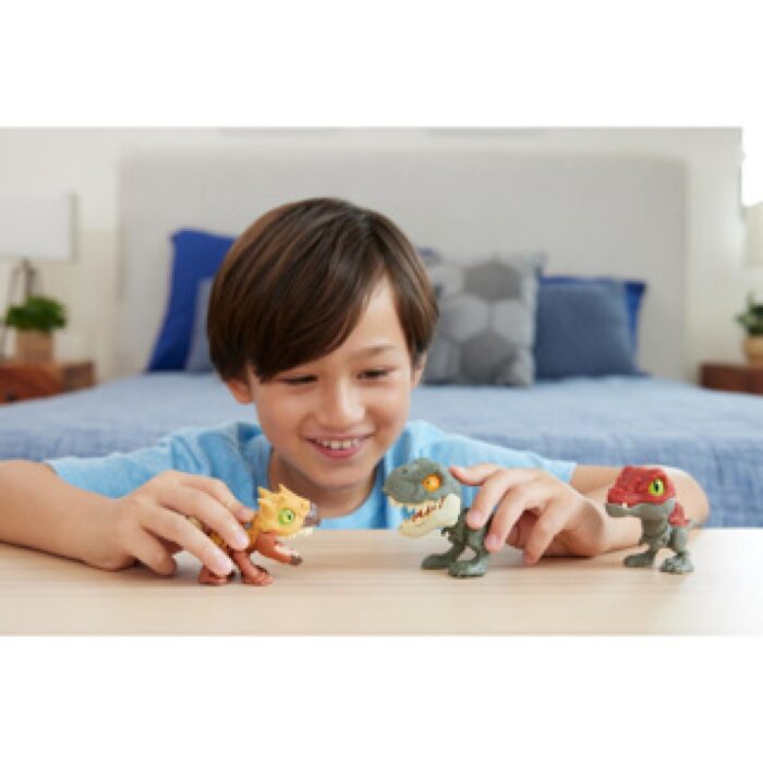 Jurassic World Mighty Little Biters assorti - Afbeelding 4