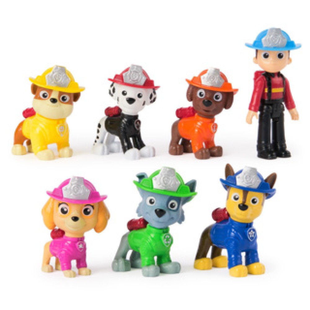 Paw Patrol Fire Rescue 7 Figures Gift Pack - Afbeelding 2
