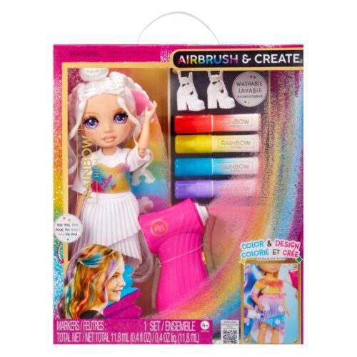 Rainbow High Air Brush & Create Fashion Doll Purple Eyes