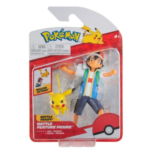 Pokemon Battle Feature Figuren (Ash & Pikachu)  wave 10