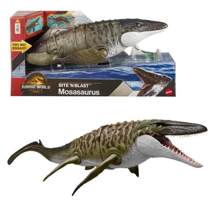 Jurassic World movie feature mosasaurus