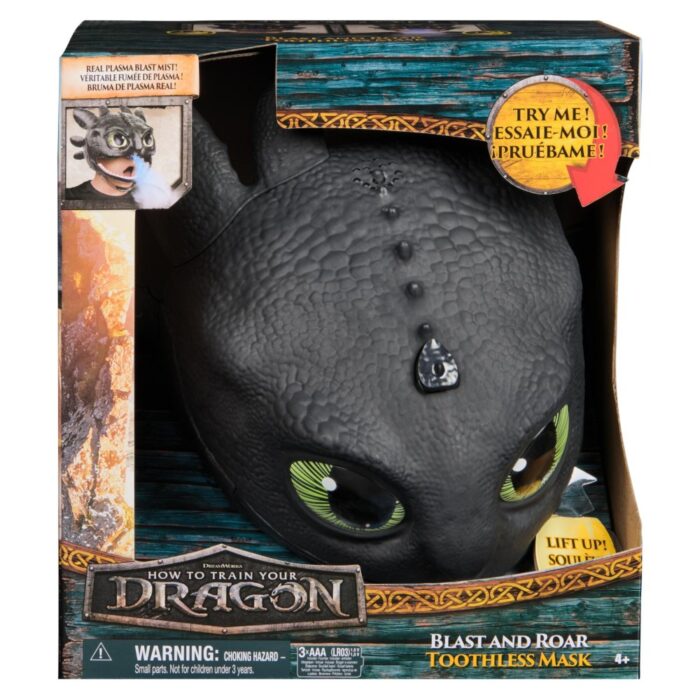 How To Train Your Dragon Blast and Roar Toothless  mask