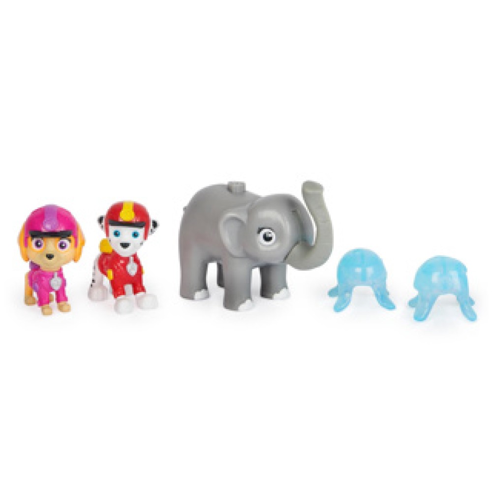 PAW Patrol Jungle Pups Hero Pups Marshall, Skye Elephant - Afbeelding 4