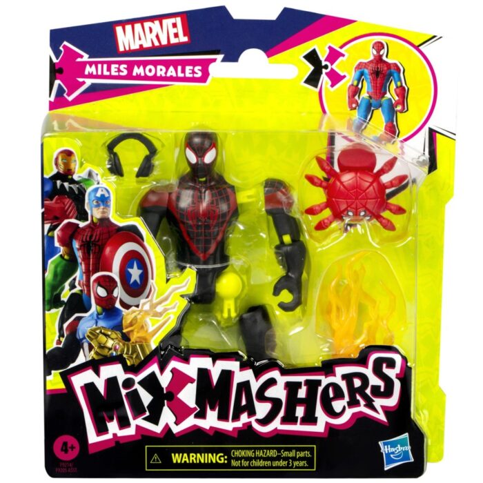 Mixmashers Spiderman Miles Morales basic figuur