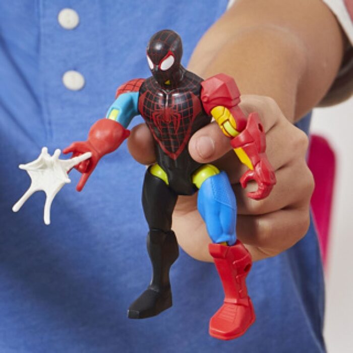 Mixmashers Spiderman Miles Morales basic figuur - Afbeelding 4