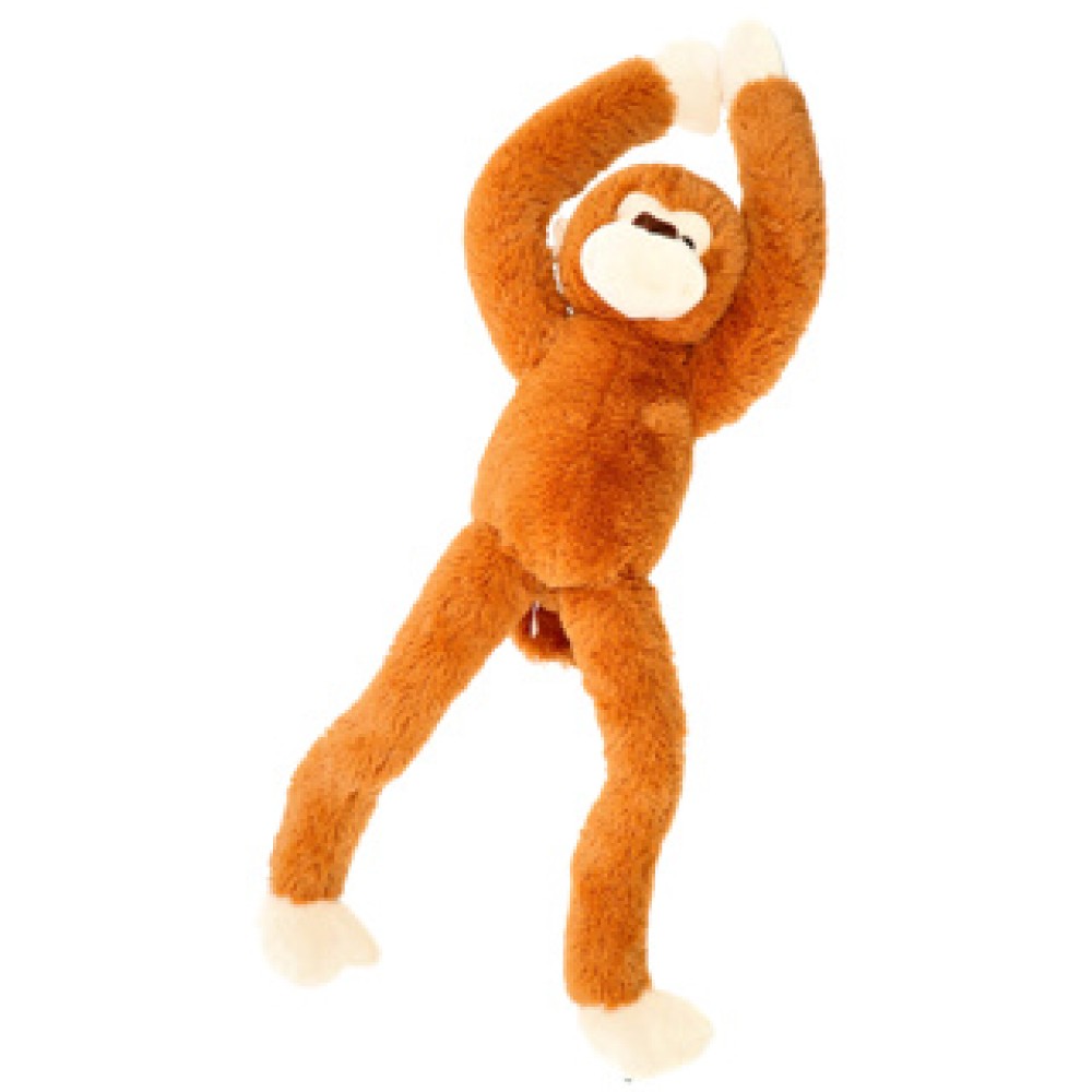Pluchiez pluche aap met lange armen 80 cm bruin - Afbeelding 4