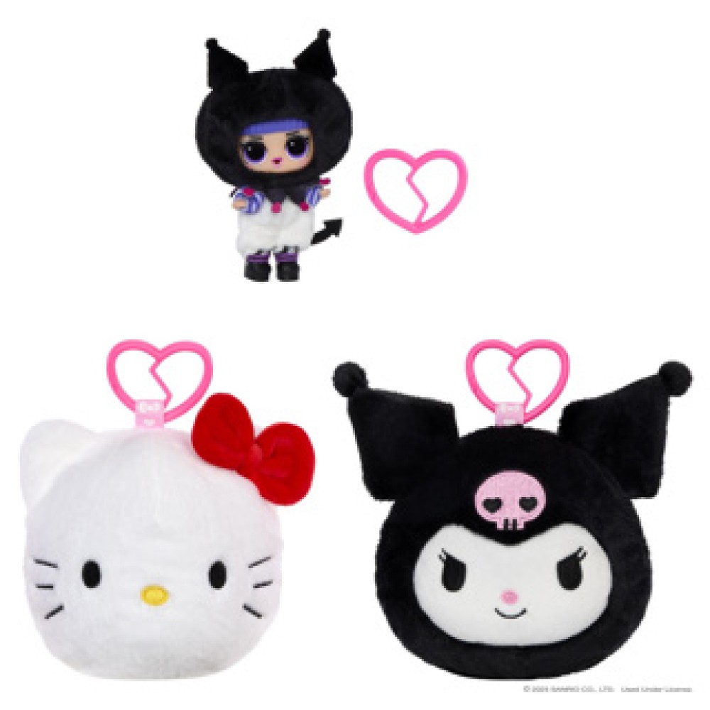 LOL Surprise Loves Hello Kitty Reversible Plush Surprise - Afbeelding 4