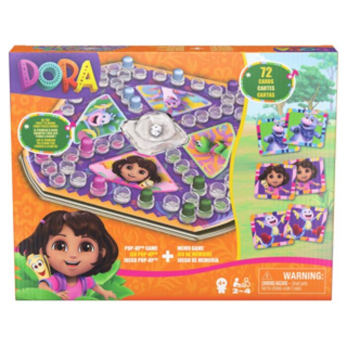 Dora 2pack Memo & Popup Spel - Afbeelding 5