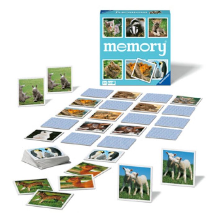 Ravensburger spel memory jonge dieren - Afbeelding 2