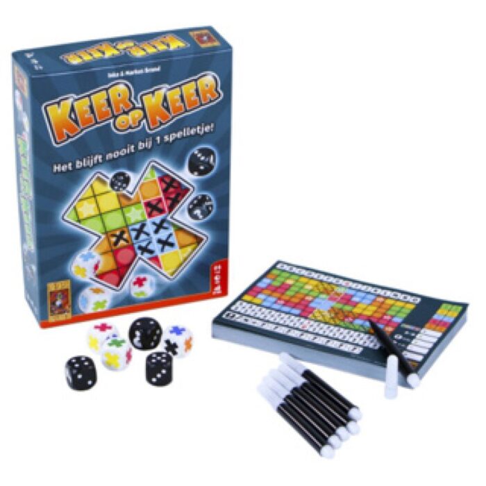 Spel Keer Op Keer Scoreblok 3 Stuks Level 2,3,4 - Afbeelding 3