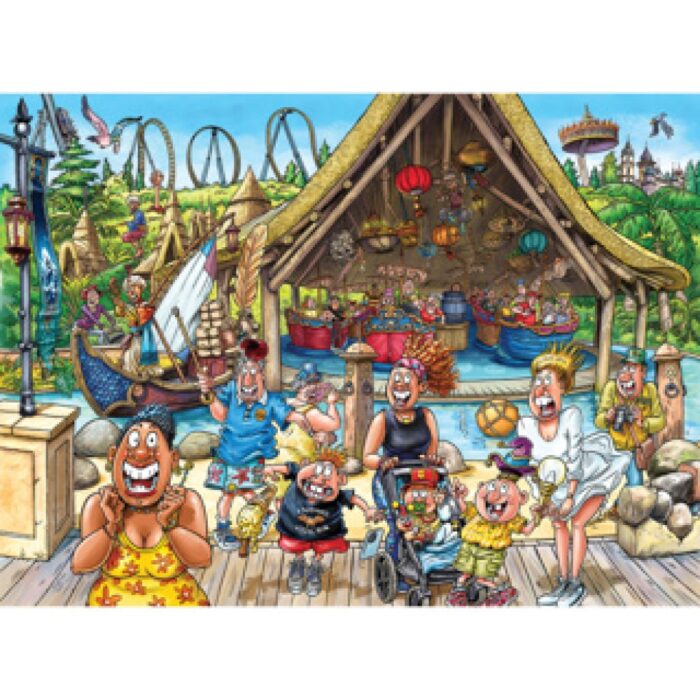 Wasgij Original puzzel Efteling - Wereld van  Sindband! 1000 stukjes - Afbeelding 2