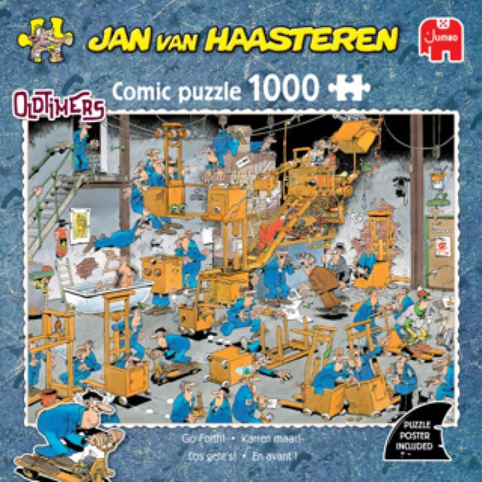 JvH puzzel Oldtimer karren maar 1000 stukjes - Afbeelding 3