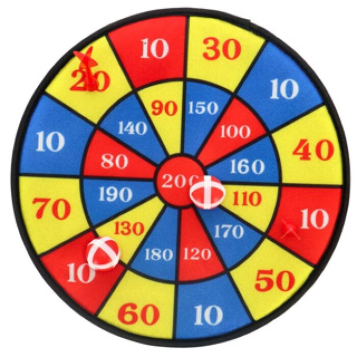 Dartbord Met Klittenband - Afbeelding 2