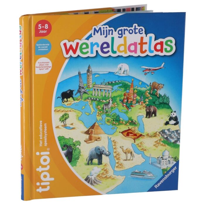 Ravensburger Tiptoi boek de wereldatlas