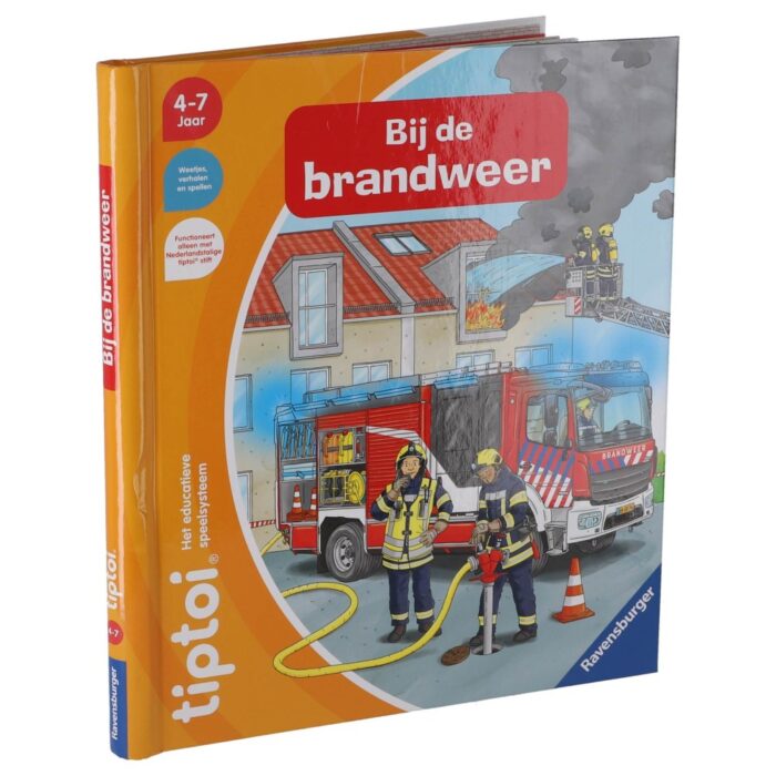 Ravensburger Tiptoi boek bij de brandweer