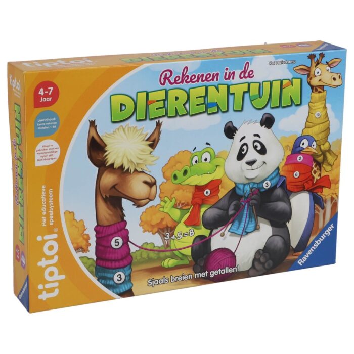 Ravensburger Tiptoi rekenen in de dierentuin