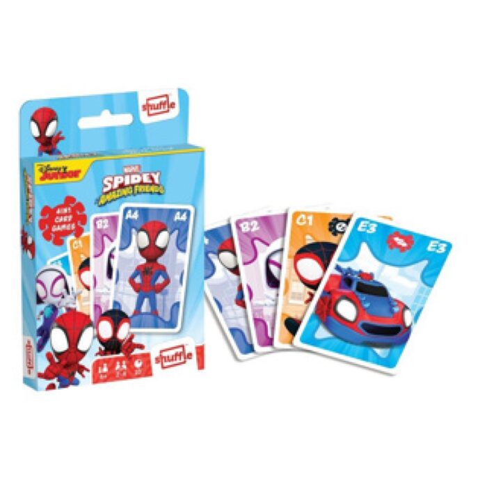 Shuffle 4-in-1 Spidey - Kaartspel - Afbeelding 4