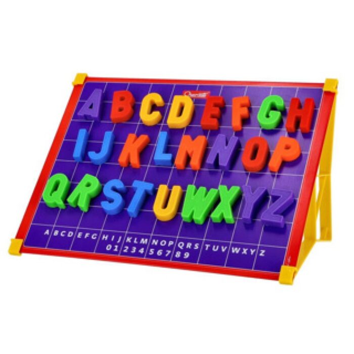 Magneetbord abc 53-delig - Afbeelding 2