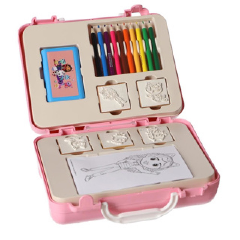 Gabby's Dollhouse Kofferset Stempel Kleuren - Afbeelding 2