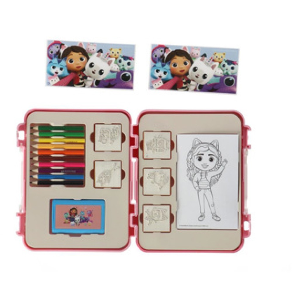 Gabby's Dollhouse Kofferset Stempel Kleuren - Afbeelding 3