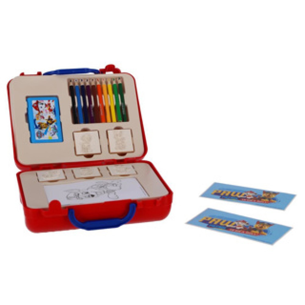 Kleuren Stempel Kofferset Paw Patrol - Afbeelding 3