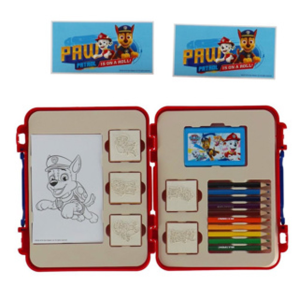 Kleuren Stempel Kofferset Paw Patrol - Afbeelding 4