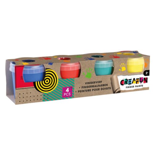 Creafun vingerverf 4 X 140 Gram