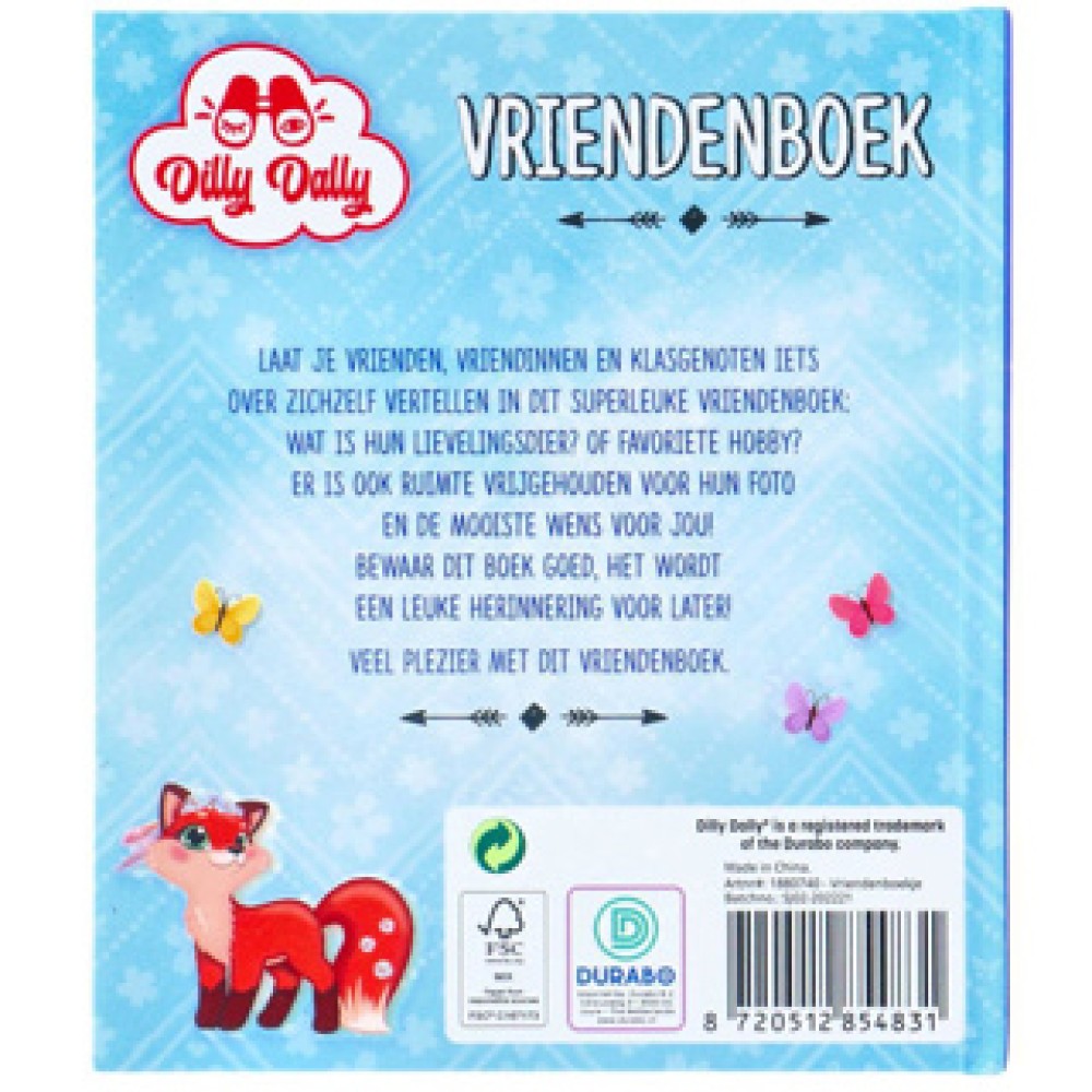 Vriendenboek BFF Dilly Dally - Afbeelding 3