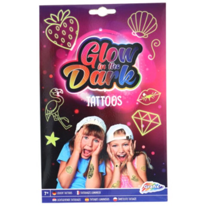 Glow In The Dark Tattoo 2 Assorti - Afbeelding 5