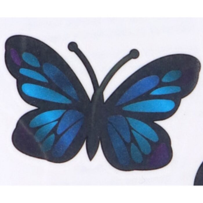 Tattoos vlinders metallic - Afbeelding 2