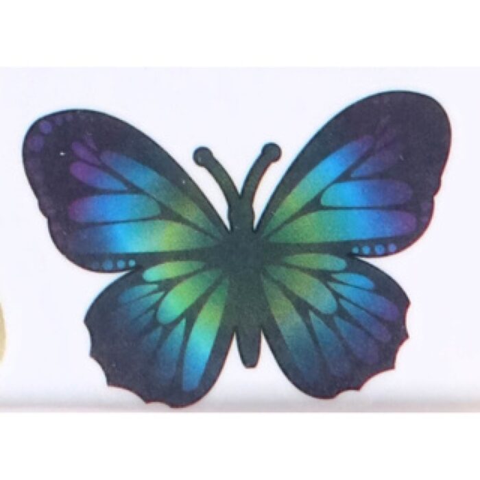 Tattoos vlinders metallic - Afbeelding 3