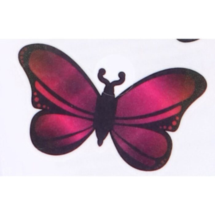 Tattoos vlinders metallic - Afbeelding 4