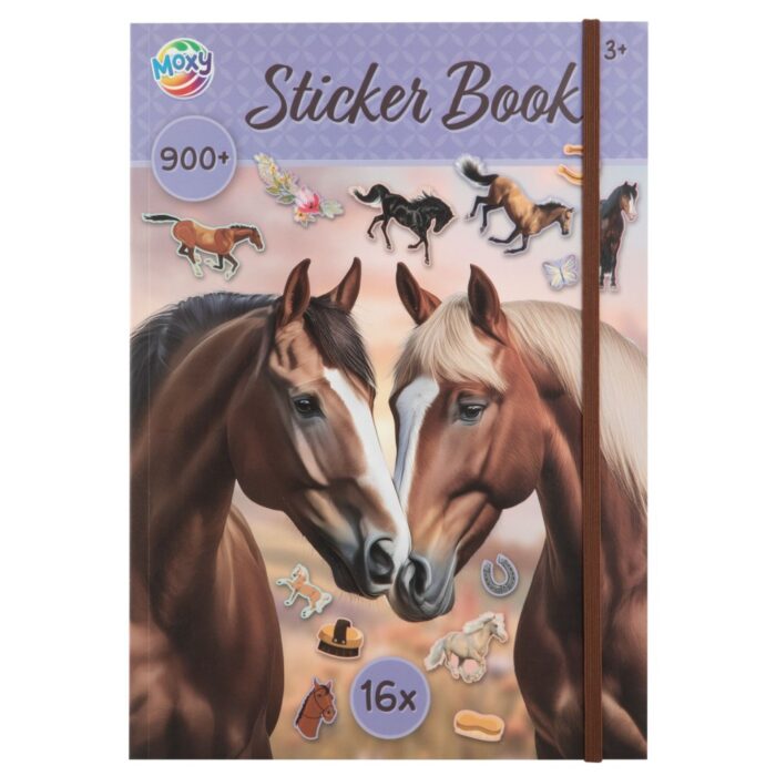 Stickerboek A4 Horse collection 16 pagina's en 900 + stickers