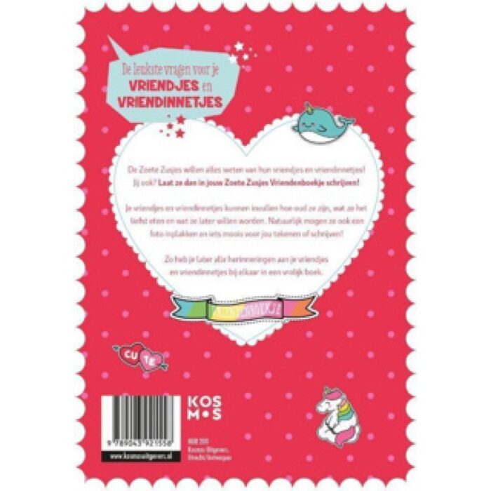 De Zoete Zusjes Vriendenboek - Afbeelding 2