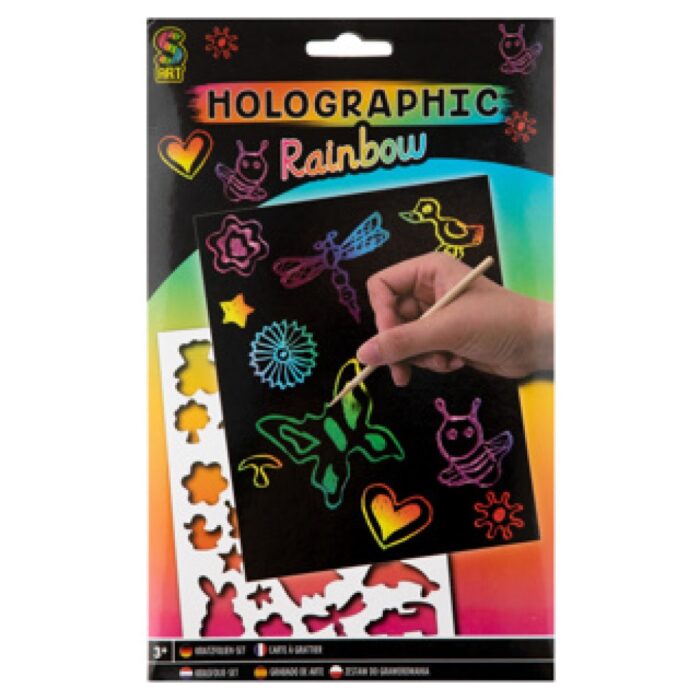 Scratch art A4 assorti - Afbeelding 3