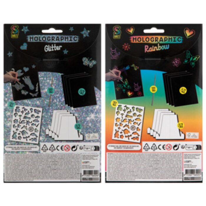 Scratch art A4 assorti - Afbeelding 4