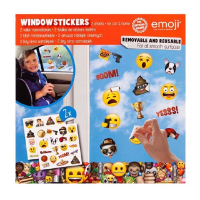 Raamstickers Emoij Assorti - Afbeelding 4