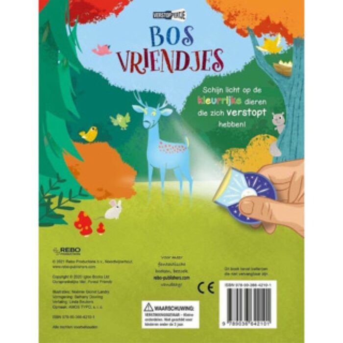 Boek Verstoppertje Bos Vriendjes - Afbeelding 2